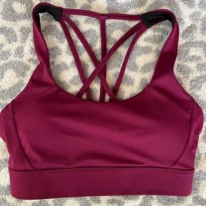 Zyia Cranberry LNT bra